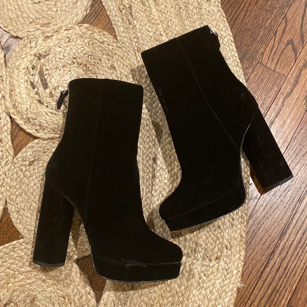 Who What Wear Platform Suede Boots
